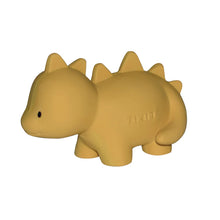 Load image into Gallery viewer, Boxed Stegosaurus Natural Rubber Rattle &amp; Bath Toy