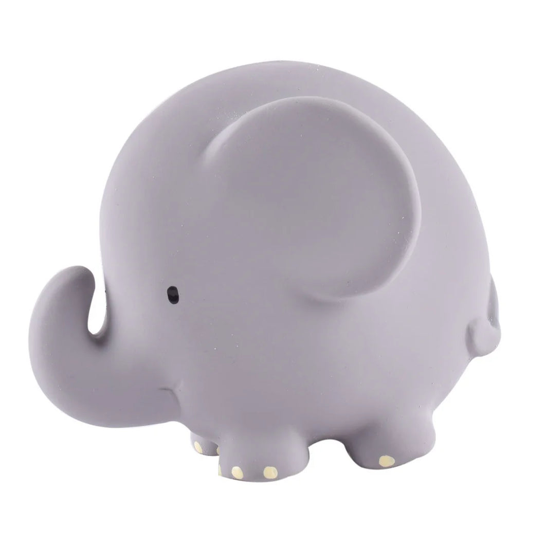 Elephant Natural Rubber Rattle & Bath Toy