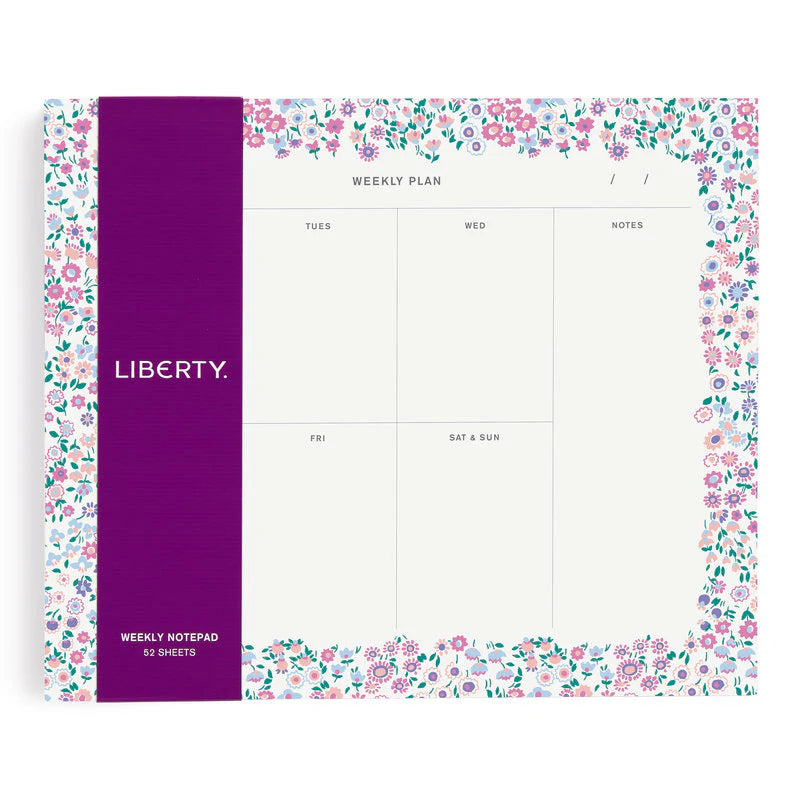 Liberty Cooper Dance Weekly Notepad