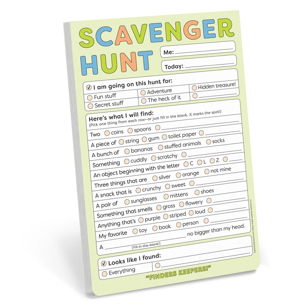 Scavenger Hunt Playtime Pad