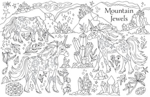 Magical Unicorn Society: Baby Unicorns Colouring Book