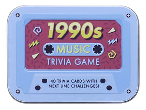 1990's Music Trivia Game