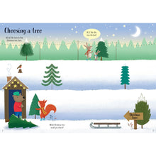 Load image into Gallery viewer, Sparkly Christmas Trees Sticker Book