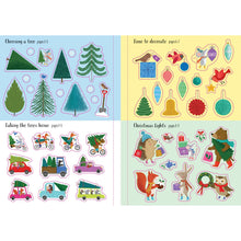 Load image into Gallery viewer, Sparkly Christmas Trees Sticker Book