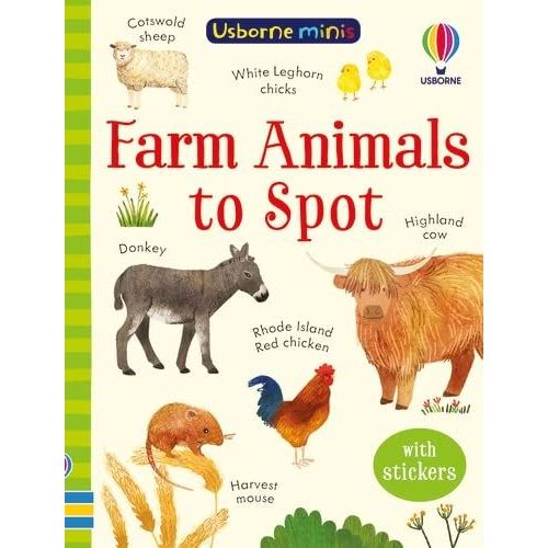 Usborne Minis: Farm Life to Spot