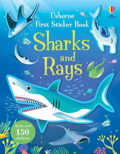 First Sticker Book: Sharks & Rays