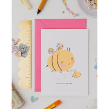 Load image into Gallery viewer, Liberty Bee New Baby Card