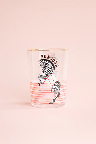 Zebra Hi Ball Glass