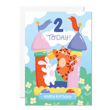 2 Today Bouncy Castle Card