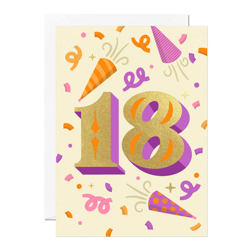 Age 18 Birthday Card