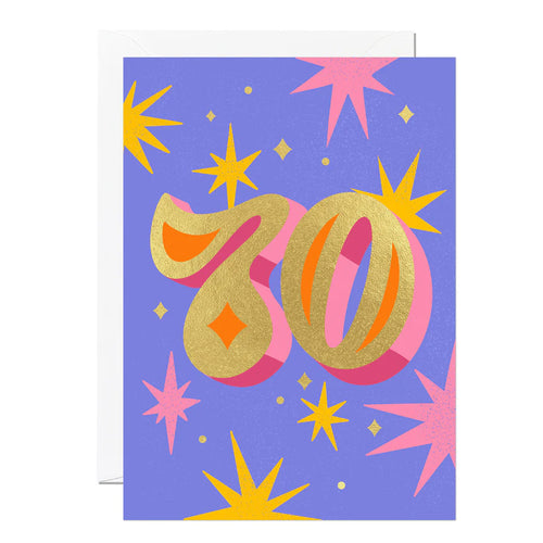 Age 70 Birthday Card