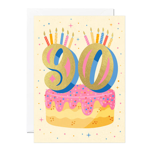 Age 90 Birthday Card