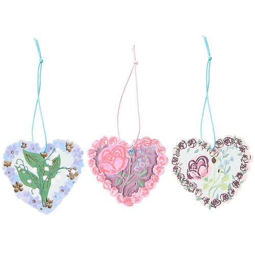 La Vie En Rose Heart Gift Tags