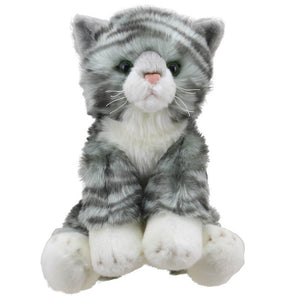 Grey Tabby Cat Soft Toy