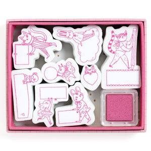 Lucille Message Stamps Set