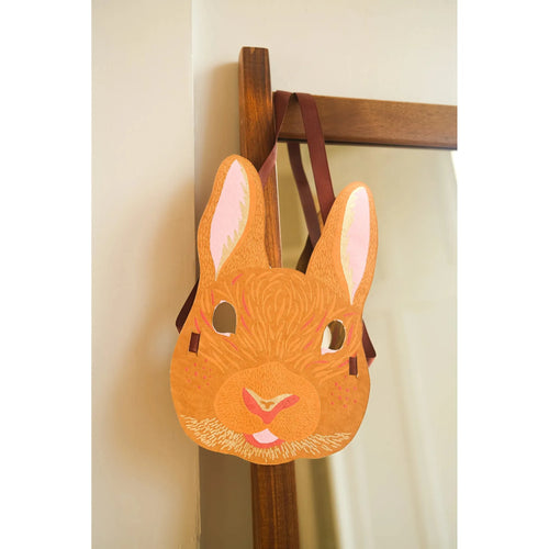 Rabbit Mask Die-Cut Card