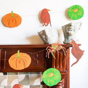 Halloween Sewn Garland