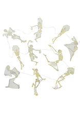 Load image into Gallery viewer, Dancing Skeletons Sewn Garland