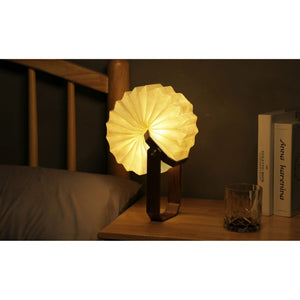 Smart Origami Lamp: Walnut