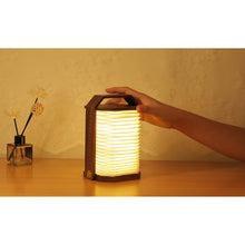 Load image into Gallery viewer, Smart Origami Lamp: Walnut