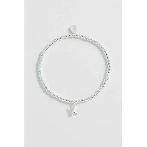 Kiss Silver Plated Bracelet