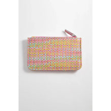 Load image into Gallery viewer, Multi Coloured Weave Card Purse