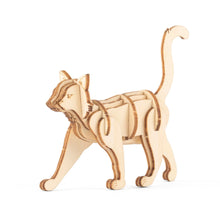 Load image into Gallery viewer, 3D Cat Wooden Puzzle