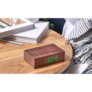 Flip Click Clock: Walnut