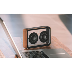 Mage See Through Speaker: Walnut