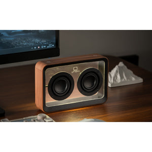 Mage See Through Speaker: Walnut