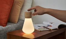 Load image into Gallery viewer, Mini Pentagon Desk Bulb White Ash