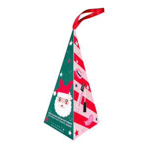 Hanging Santa Cone: Tutti Frutti Lip Gloss