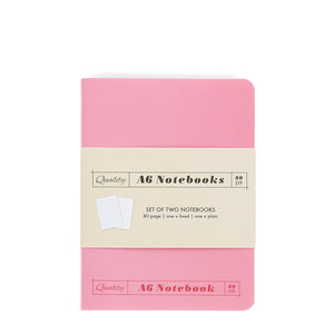 A6 Pink Notebooks