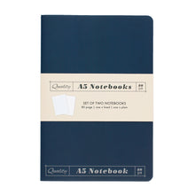 Load image into Gallery viewer, A5 Blue &amp; Orange Notebooks