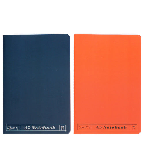 A5 Blue & Orange Notebooks