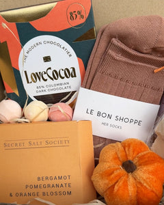 Orange Autumn Gift Box