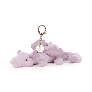 Little Lavender Dragon Bag Charm