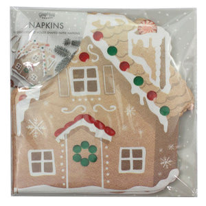 Gingerbread House Christmas Napkins