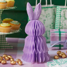 Load image into Gallery viewer, Lilac Honeycomb Bunny