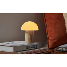 Load image into Gallery viewer, Mini Alice Mushroom Lamp: White Ash