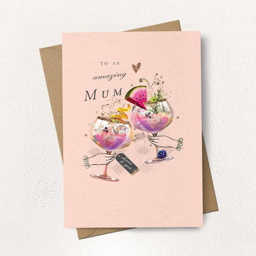 Mum Gin Cocktail Card