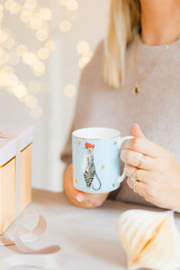 Christmas Small Pussycat Mug