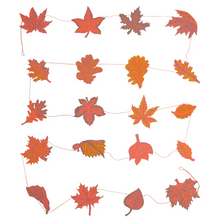 Load image into Gallery viewer, Autumn Leaves Sewn Garland