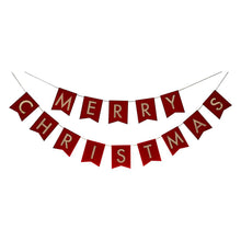 Load image into Gallery viewer, Velvet Christmas Bunting