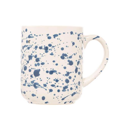 Blue Splatter Mug