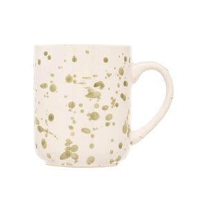 Olive Splatter Mug