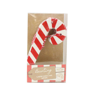 Candy Cane Wooden Garland