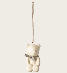 Teddy Bear Ornament: Blue