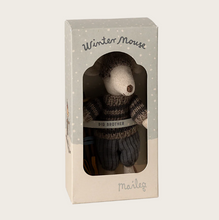 Load image into Gallery viewer, Winter Mouse Ski Set: Grey Big Brother