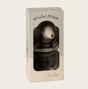 Winter Mouse Ski Set: Grey Big Brother